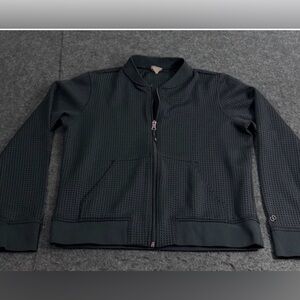 CALIA by Carrie Underwood Black Perforated Jacket